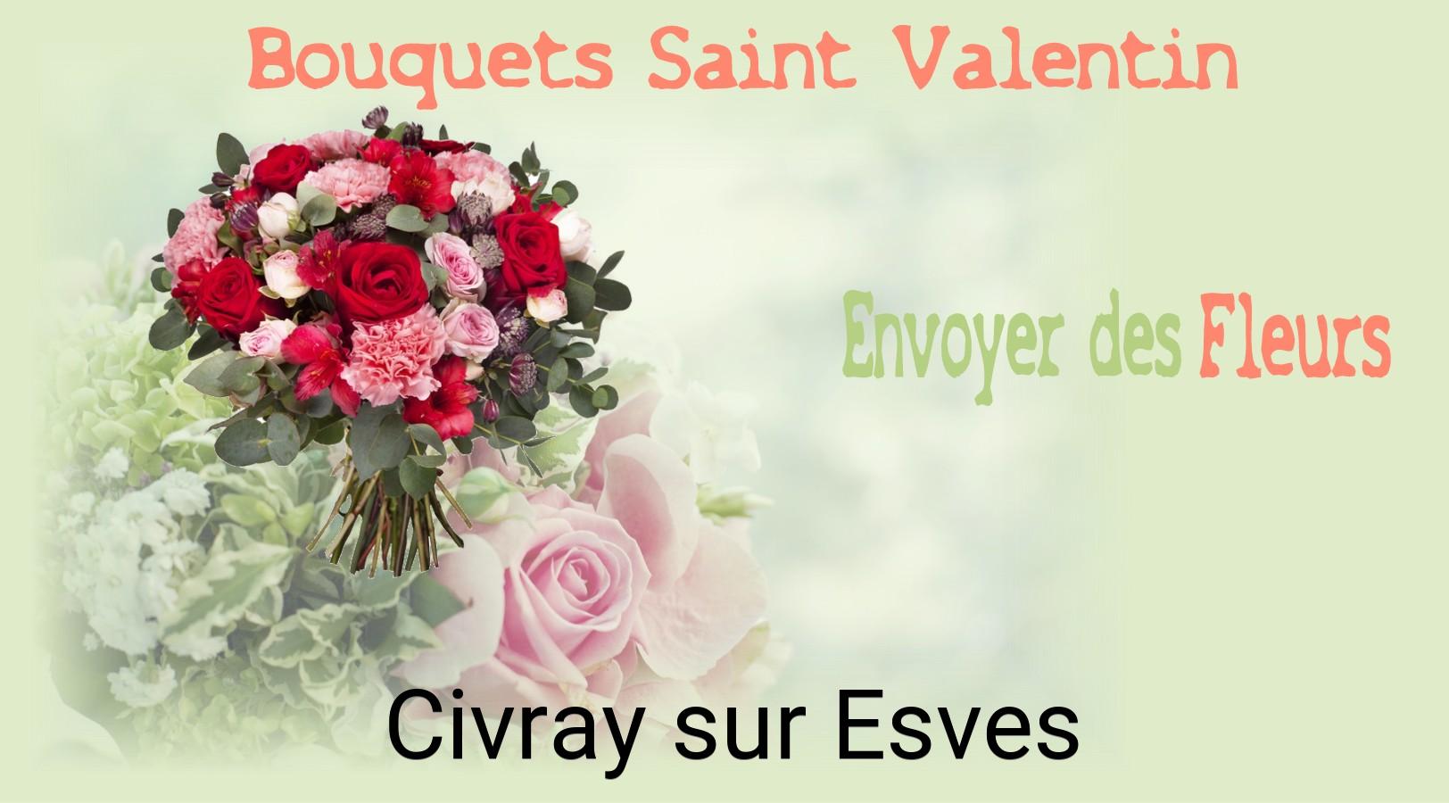 Roses de Saint-Valentin livrées à Civray-sur-Esves