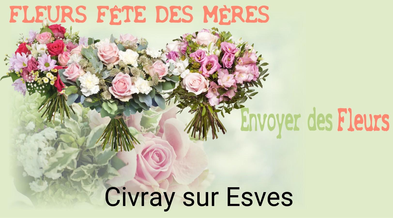 Bouquet de Fête des Mères livré à Civray-sur-Esves